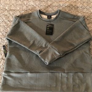Grey NIKE “JUST DO IT” Sweatshirt. NWT. Sz. L